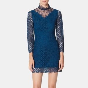 Sandro - Bartsie High Neck Dress (New with Tags)